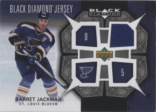 2007-08 Upper Deck Black Diamond - Barret Jackman #BDJ-BJ