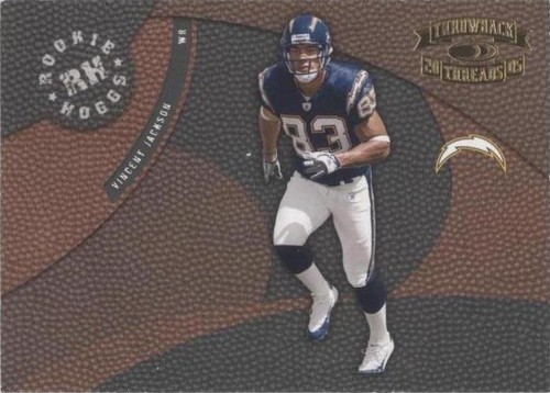 2005 Donruss Throwback Threads Vincent Jackson #RH-25