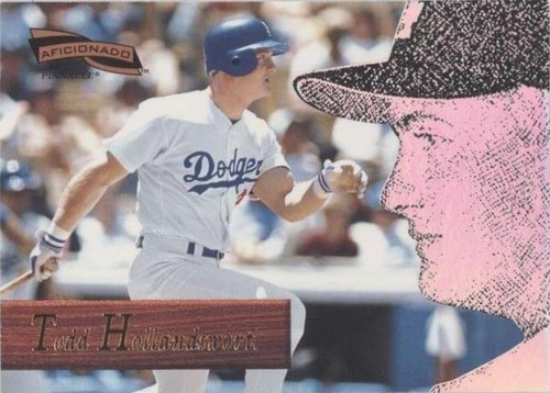 1996 Pinnacle Aficionado - Todd Hollandsworth #165
