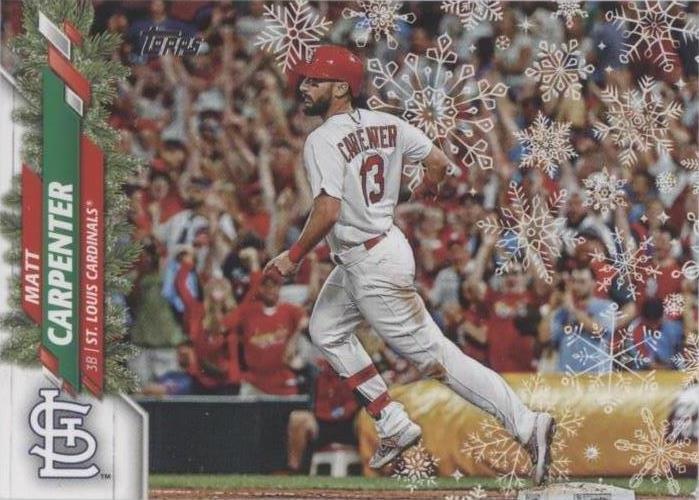 2020 Topps Holiday - Matt Carpenter #HW109