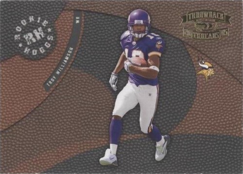 2005 Donruss Throwback Threads Troy Williamson #RH-7