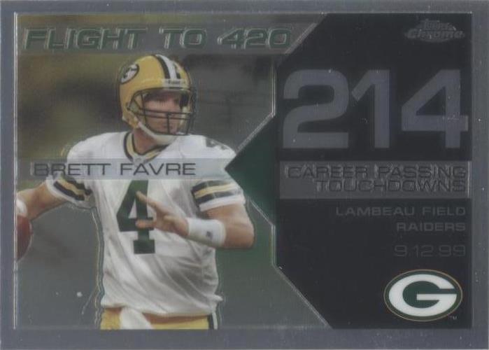 2008 Topps Chrome Brett Favre #BFC-214