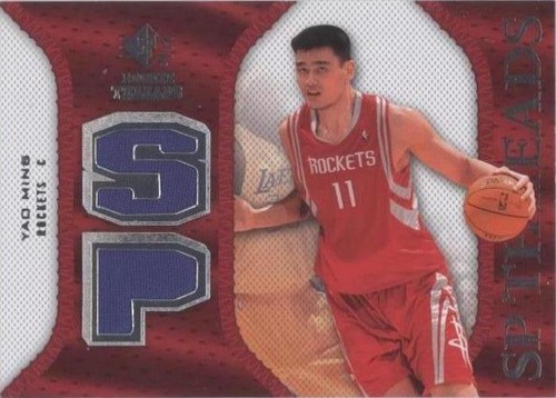 2007-08 SP Rookie Threads - Yao Ming #SP-YM