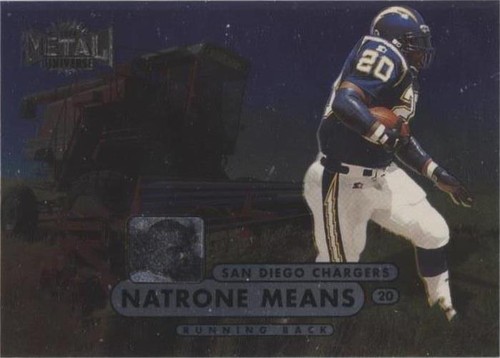 1998 Metal Universe Natrone Means #66