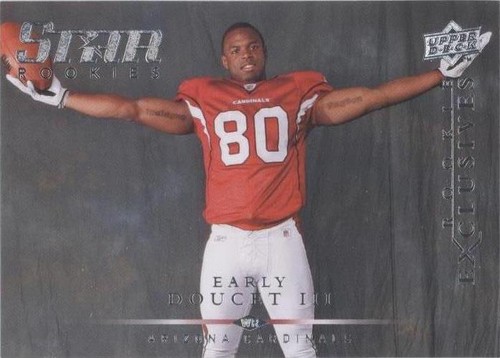 2008 Upper Deck Rookie Exclusives Early Doucet #RE85
