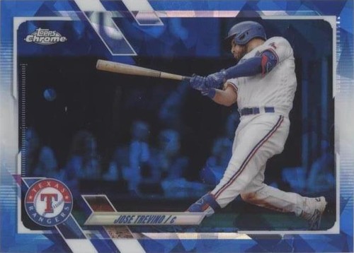 2021 Topps Chrome Update Series Sapphire Edition - Jose Trevino #US320