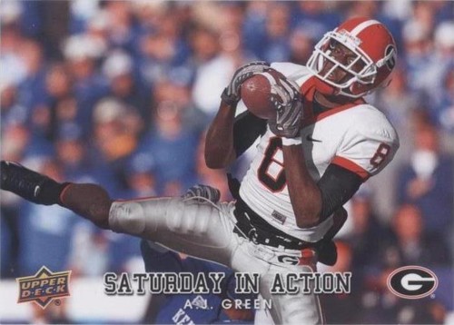 2011 Upper Deck A.J. Green #SIA-15