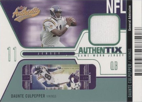 2004 Fleer Authentix Daunte Culpepper #JA-DC