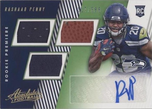2018 Panini Absolute Rashaad Penny #168