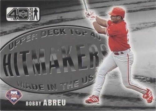 2002 Upper Deck 40 Man - Bobby Abreu #1071