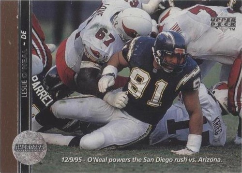 1996 Upper Deck Leslie O'Neal #34