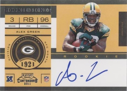 2011 Playoff Contenders Alex Green #207