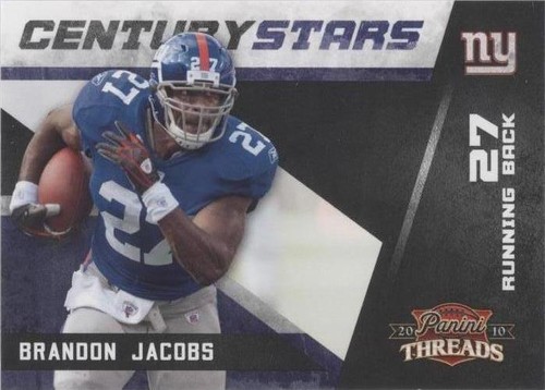 2010 Panini Threads Brandon Jacobs #3