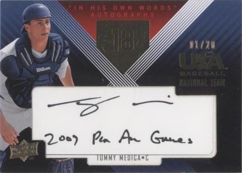2008 Upper Deck USA Baseball National Teams - Tommy Medica #TME-15