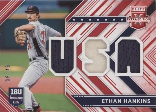 2018 Panini Elite Extra Edition - Ethan Hankins #USAM-EH