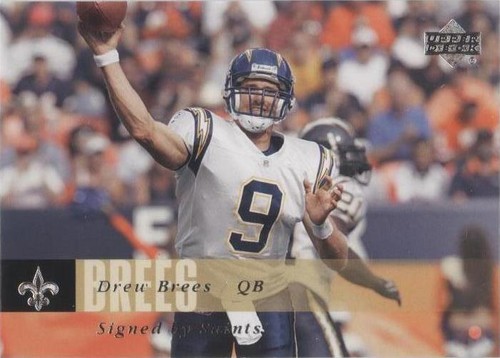 2006 Upper Deck Drew Brees #120