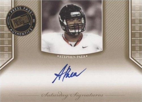 2011 Press Pass Legends Stephen Paea #SS-SP