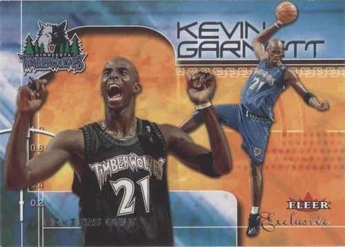 2001-02 Fleer Exclusive - Kevin Garnett #119