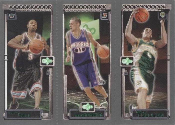 2003-04 Topps Rookie Matrix - Troy Bell/Zarko Cabarkapa/Nick Collison #122-127-126