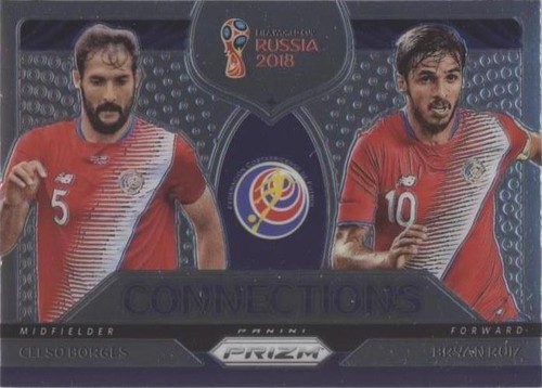 2018 Panini Prizm World Cup Bryan Ruiz Celso Borges #C-4