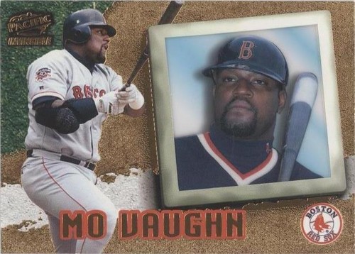 1998 Pacific Invincible - Mo Vaughn #16
