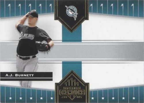 2005 Donruss Champions - A. J. Burnett #349