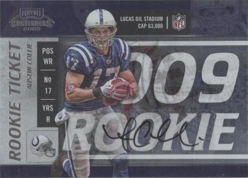 2009 Playoff Contenders Austin Collie #141