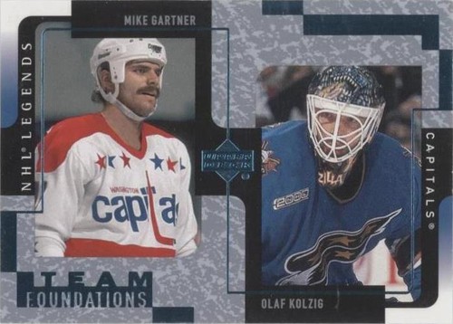 2000-01 Upper Deck Legends - Mike Gartner Olaf Kolzig #132