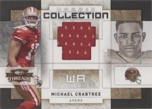 2009 Donruss Threads Michael Crabtree #29