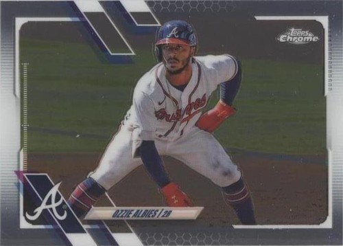 2021 Topps Chrome - Ozzie Albies #24