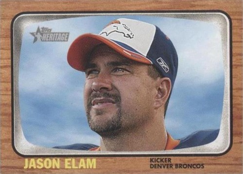 2005 Topps Heritage Jason Elam #320