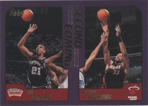 2000-01 Topps - Tim Duncan/Alonzo Mourning #289