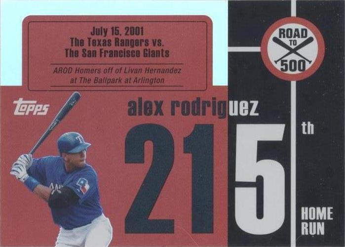 2007 Topps - Alex Rodriguez #ARHR215