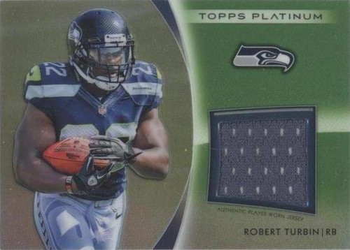 2012 Topps Platinum Robert Turbin #PRR-RTU