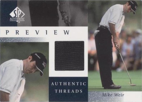 2001 SP Authentic Preview - Mike Weir #MW-AT