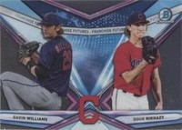 2021 Bowman Draft - Doug Nikhazy Gavin Williams #FF-10