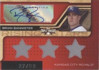2008 Topps Triple Threads - Brian Bannister #181