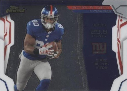 2014 Topps Finest Victor Cruz #FF-VC