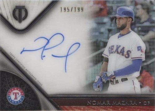 2017 Topps Tribute - Nomar Mazara #TA-NMA