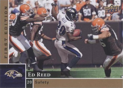2009 Upper Deck First Edition Ed Reed #11