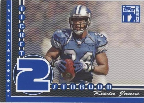 2007 Topps TX Exclusive Kevin Jones #ST-KJ