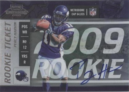2009 Playoff Contenders Percy Harvin #112