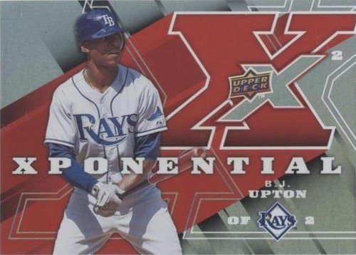 2009 Upper Deck X - B.J. Upton #X2-BU