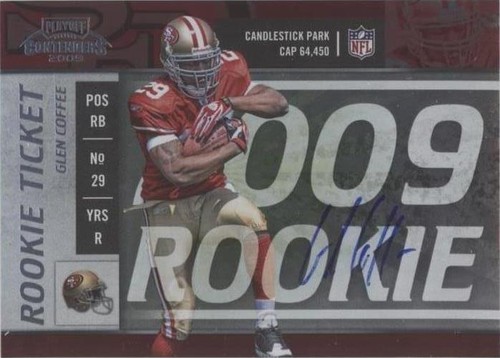 2009 Playoff Contenders Glen Coffee #122
