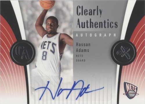 2006-07 Fleer EX - Hassan Adams #CAA-HA