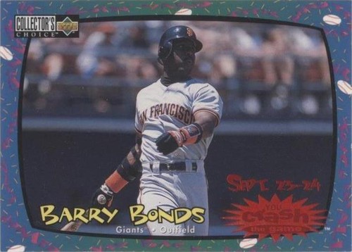 1997 Upper Deck Collector's Choice - Barry Bonds #CG26