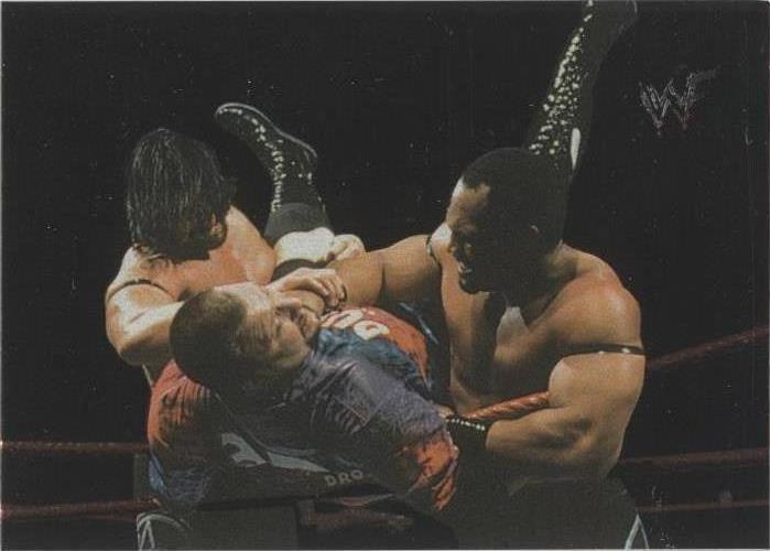 2000 Comic Images WWF No Mercy - Faarooq John "Bradshaw" Layfield #16