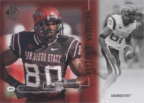 2011 SP Authentic Vincent Brown #132