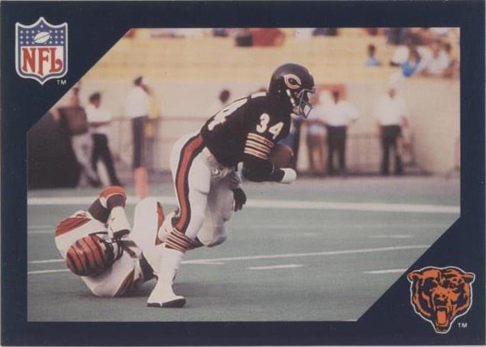 1988 Walter Payton Commemorative Card Set Walter Payton #10
