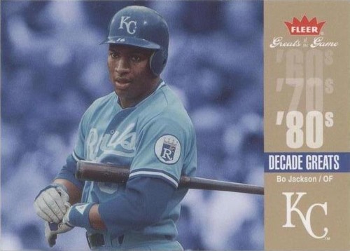 2006 Fleer Greats of the Game - Bo Jackson #DEC-BJ